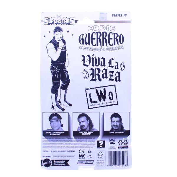 WWE Superstars Eddie Guerrero lWo Figur Mattel 2025 OVP | Hoppla-Stuff